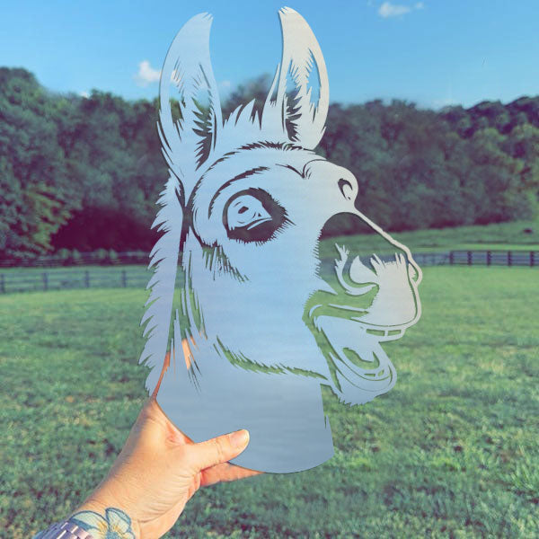 highland cow metal art