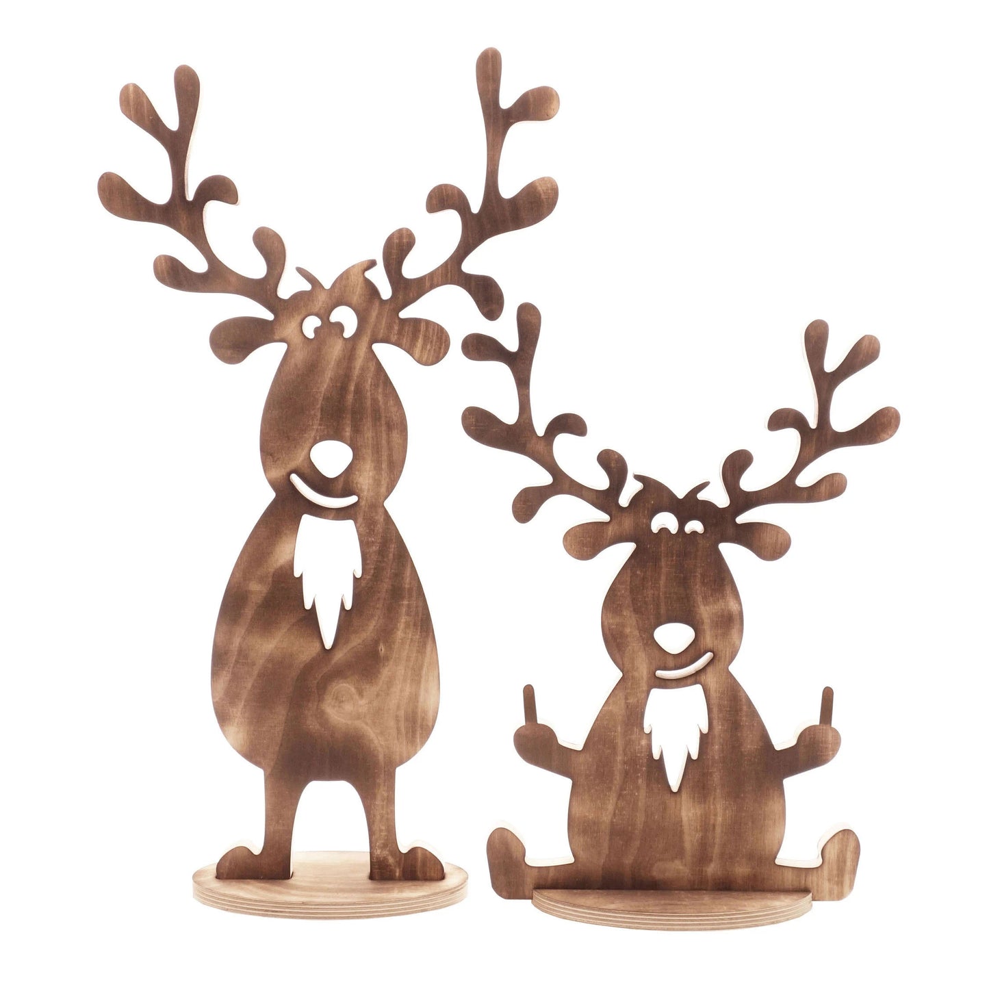 Cute reindeer Christmas decoration