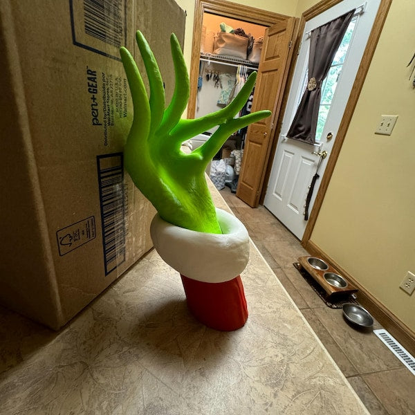 Grinch's Christmas Hand