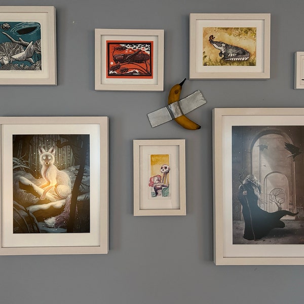 Duct Tape Banana (Resin Art)