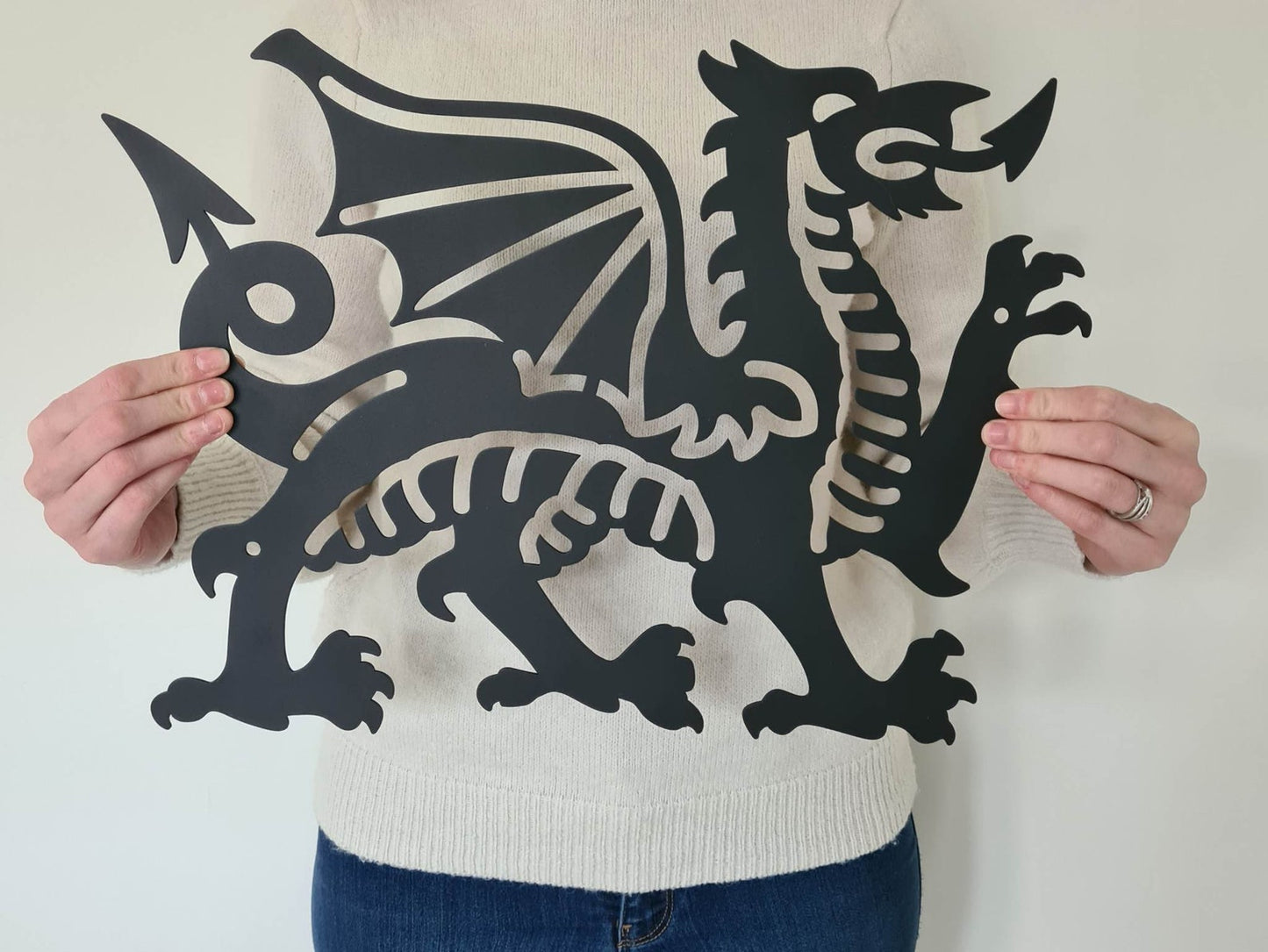 WELSH DRAGON Metal Art