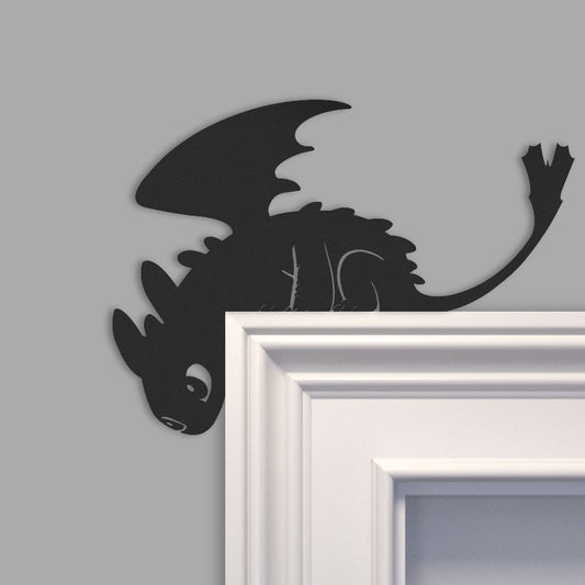 Dragon Metal Door Topper