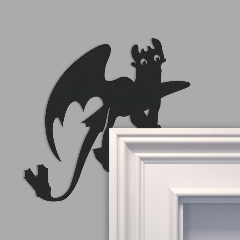 Dragon Metal Door Topper