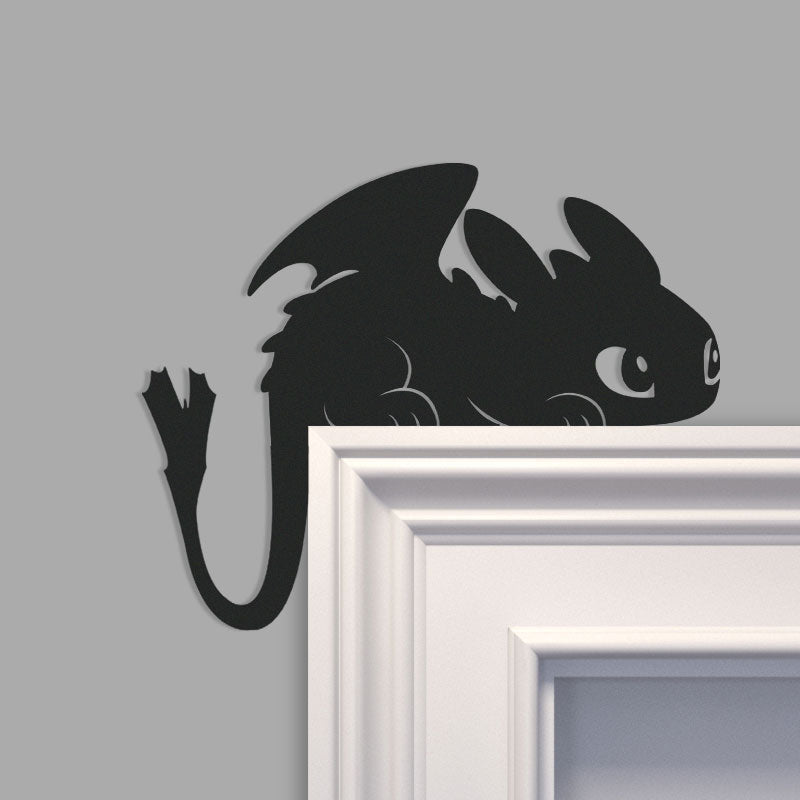 Dragon Metal Door Topper