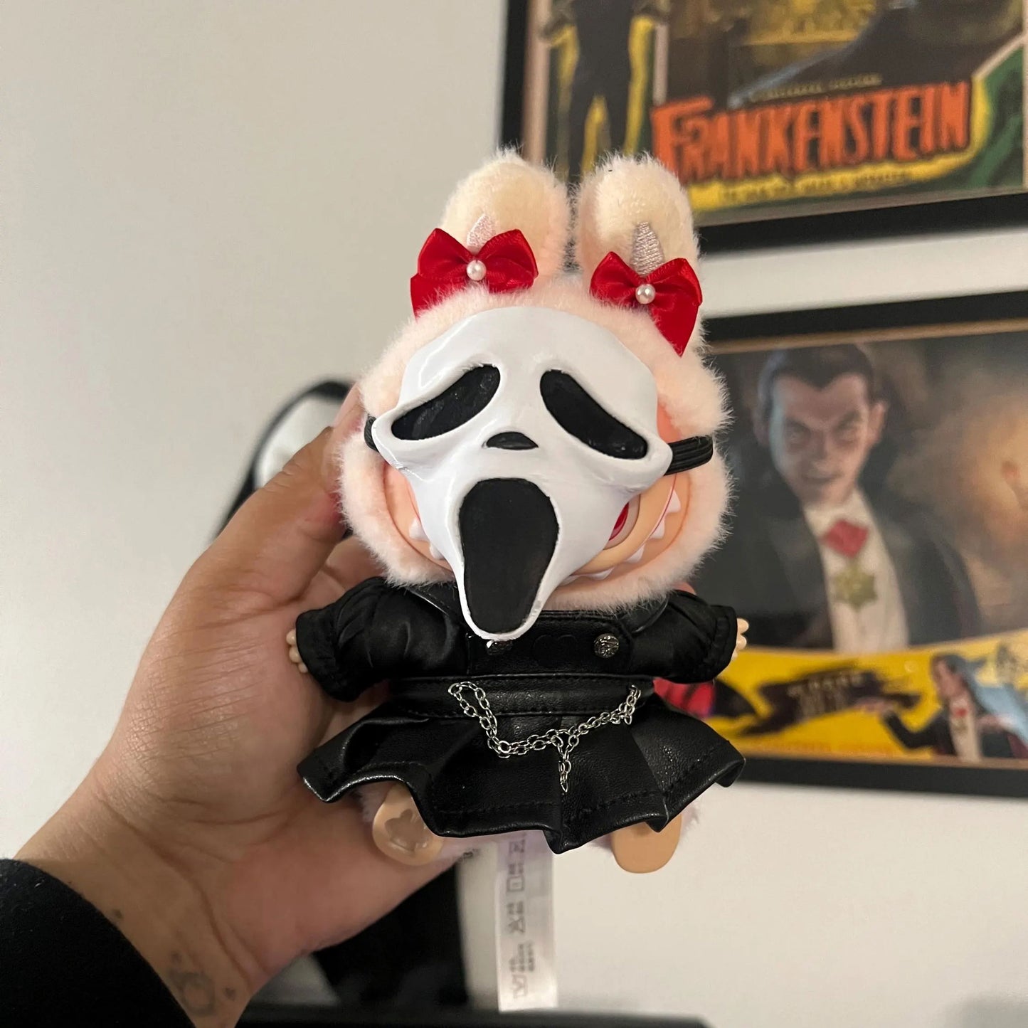 Labubu Ghost Face Mask