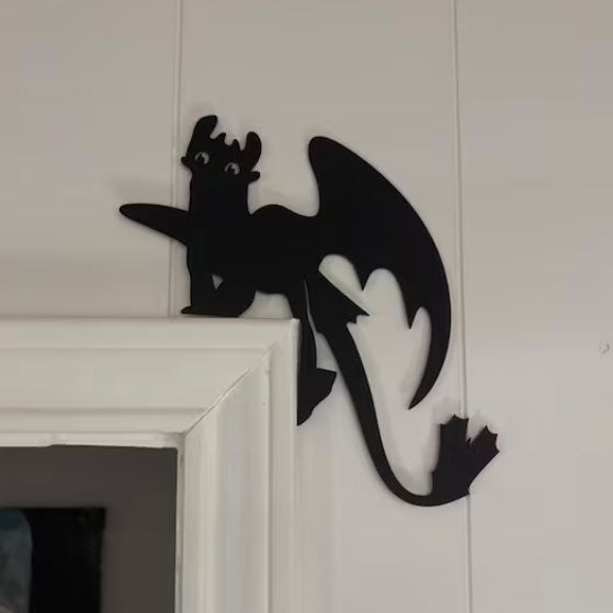 Dragon Metal Door Topper