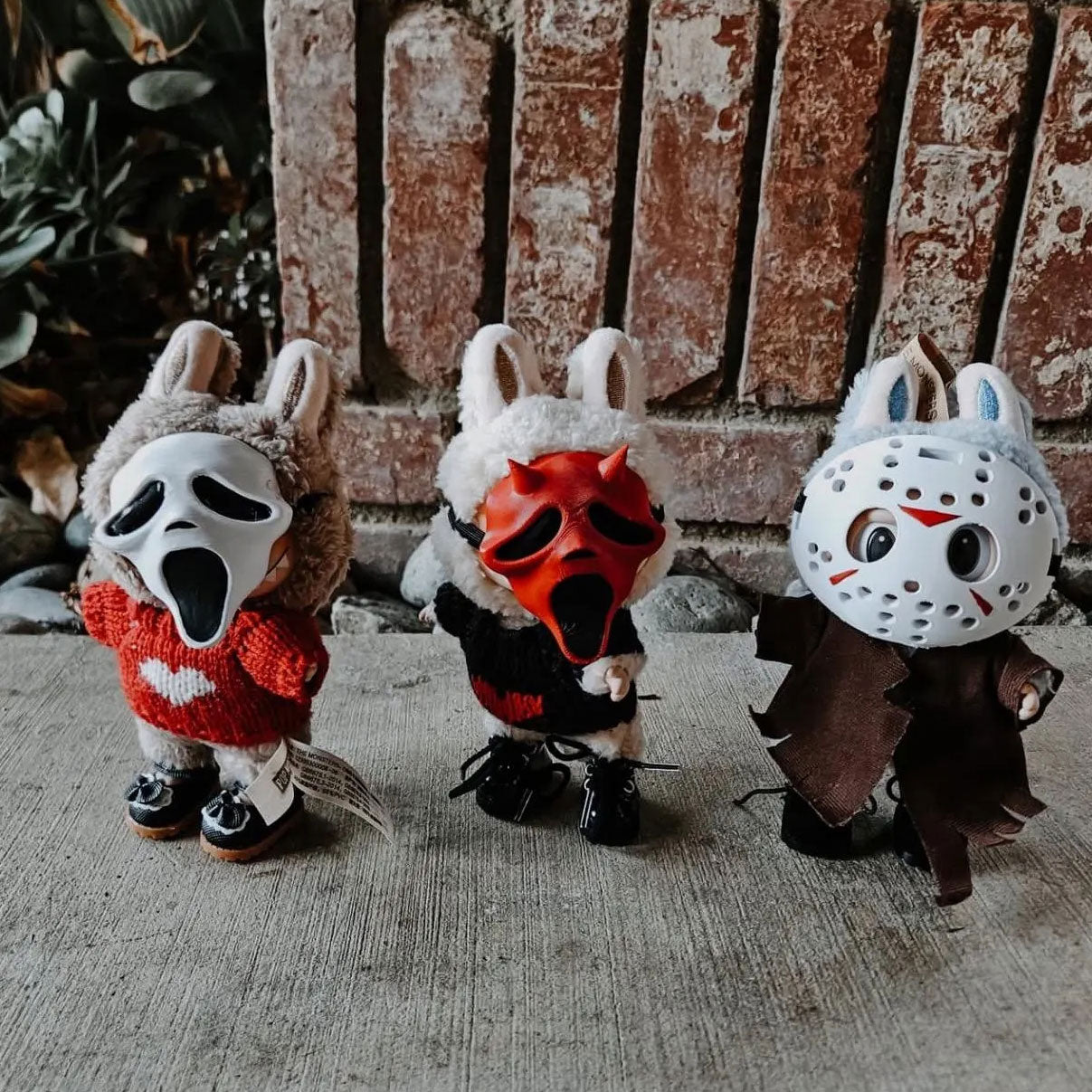 Labubu Ghost Face Mask