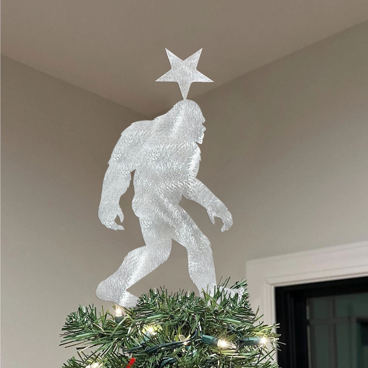 Bigfoot Christmas Tree Topper