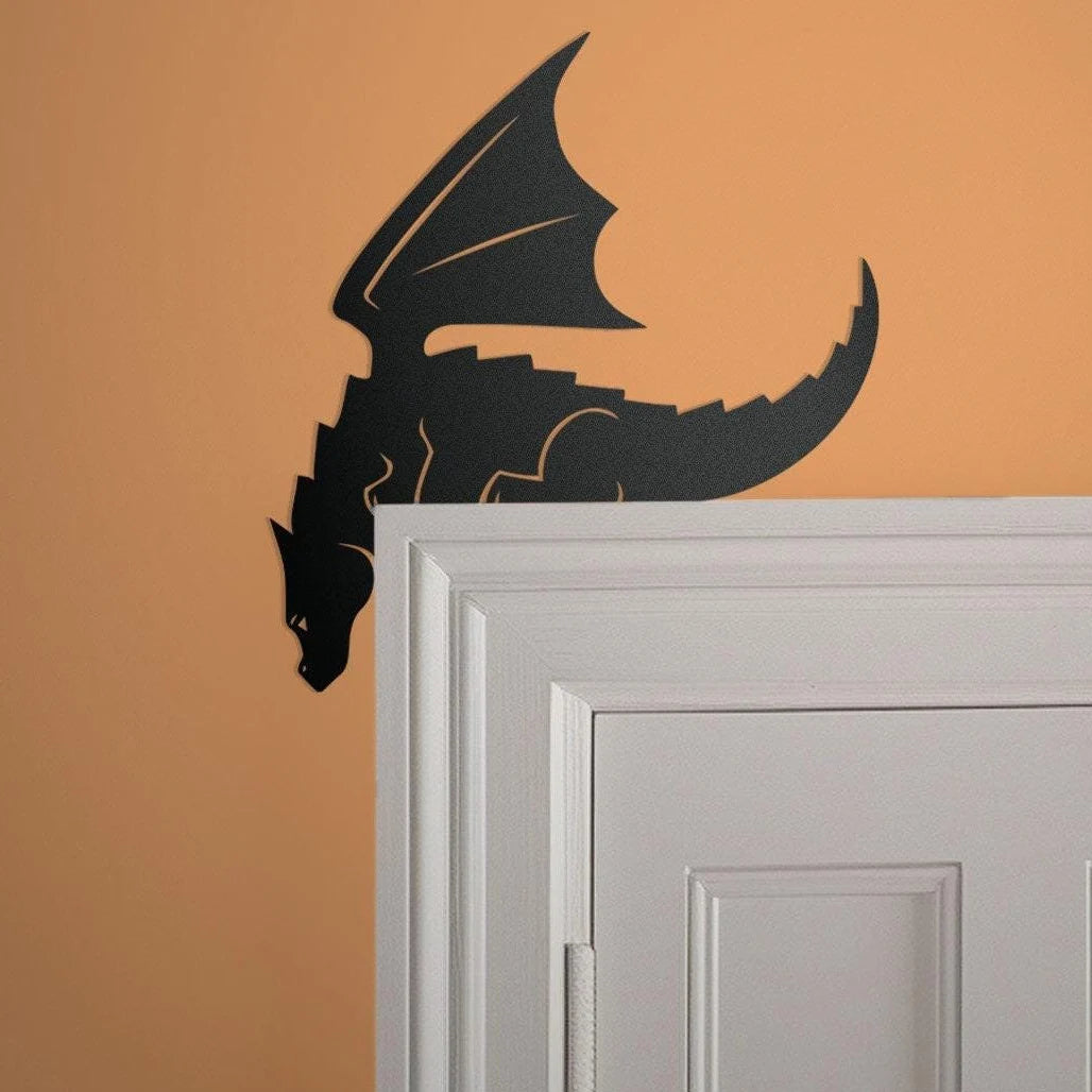 Dragon Metal Door Topper