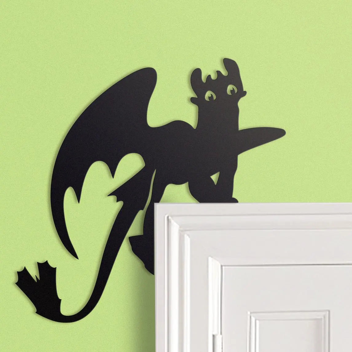 Dragon Metal Door Topper
