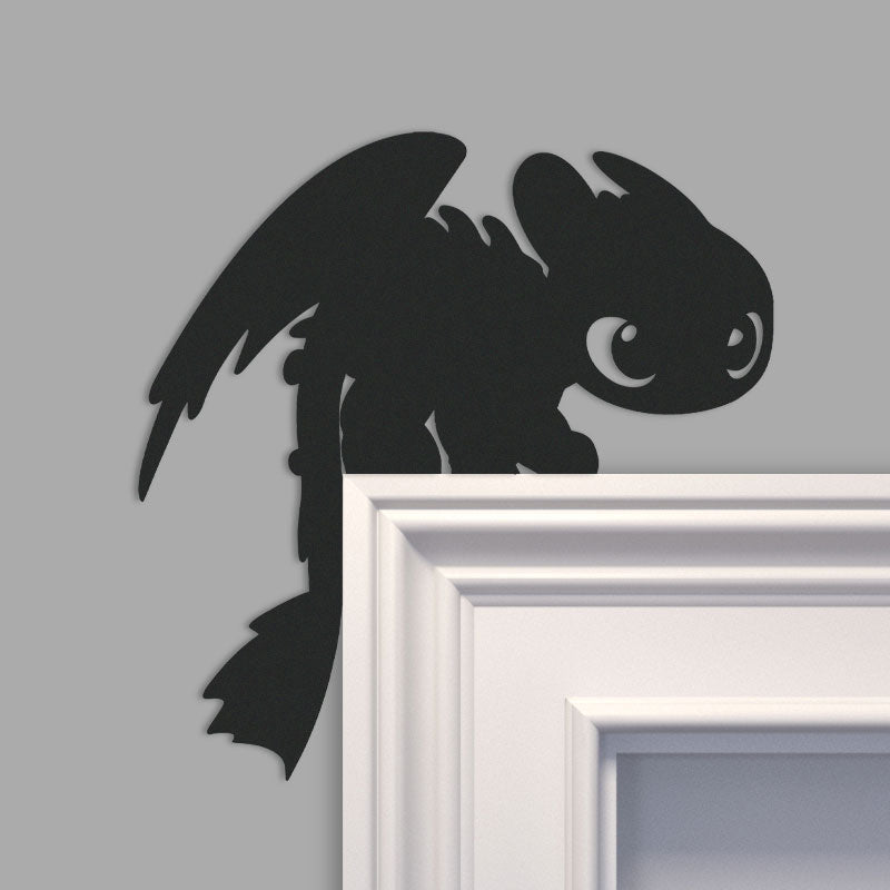 Dragon Metal Door Topper