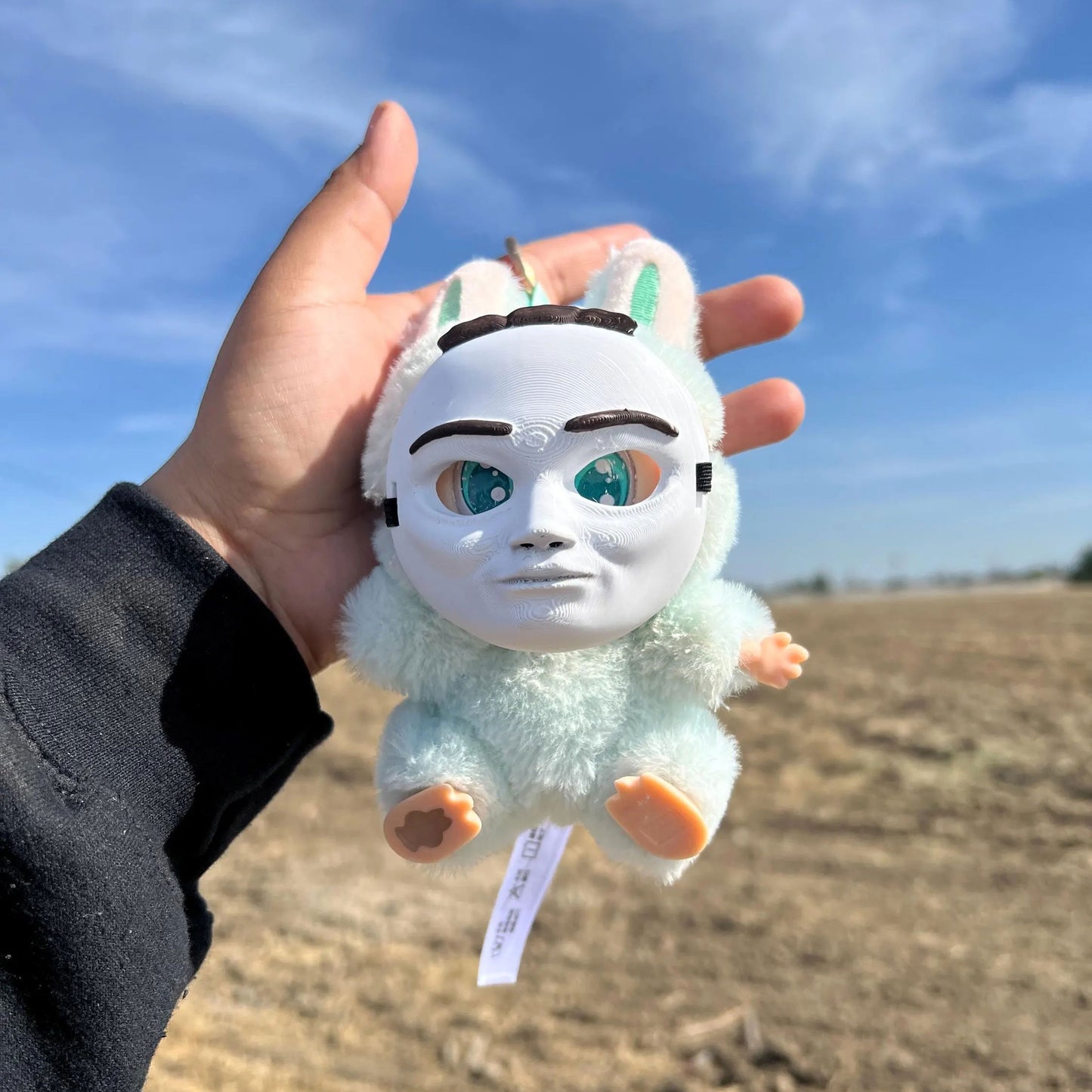 Labubu Ghost Face Mask